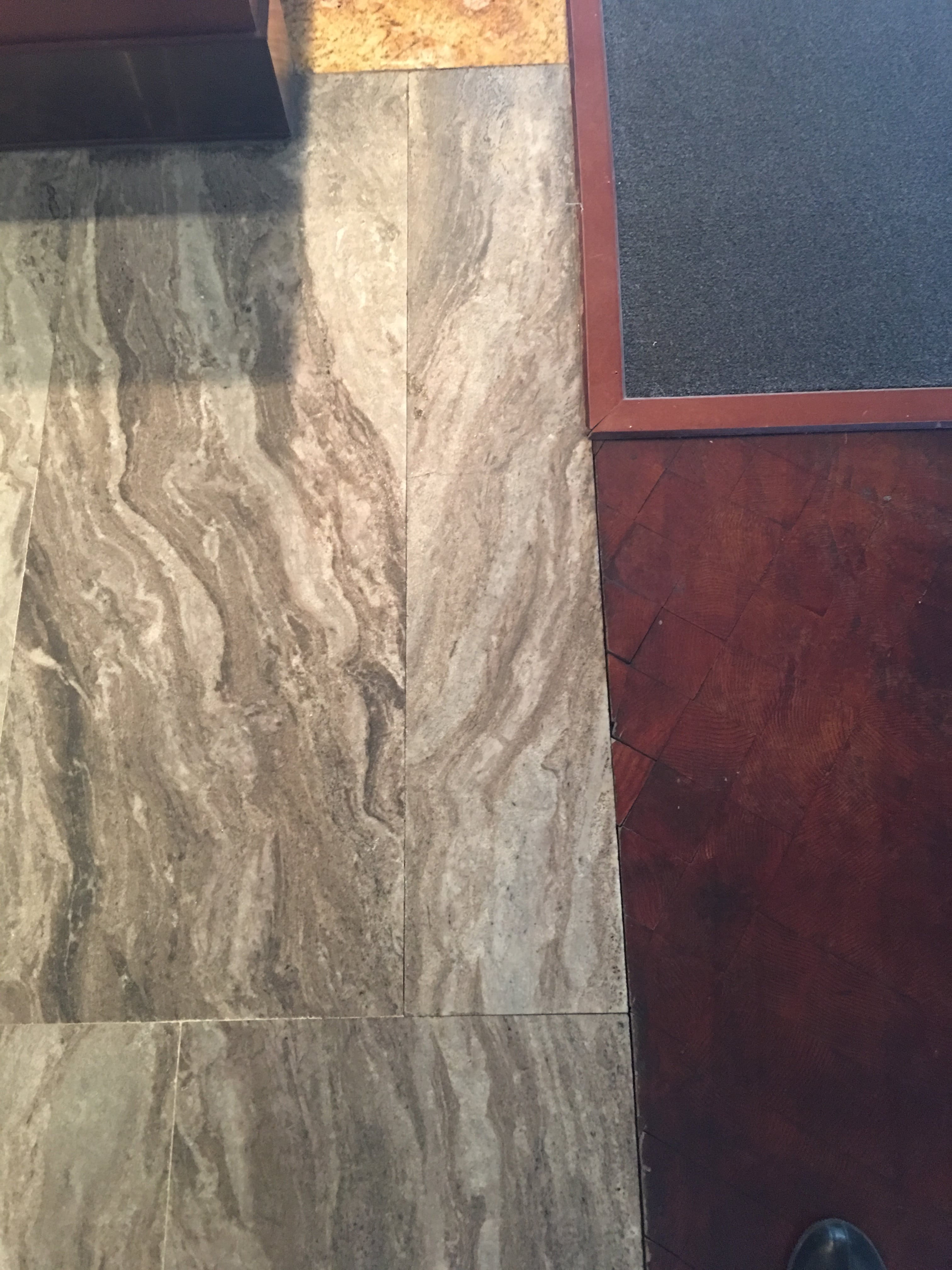 NOBU exclusive restaurant – new stone floor installation