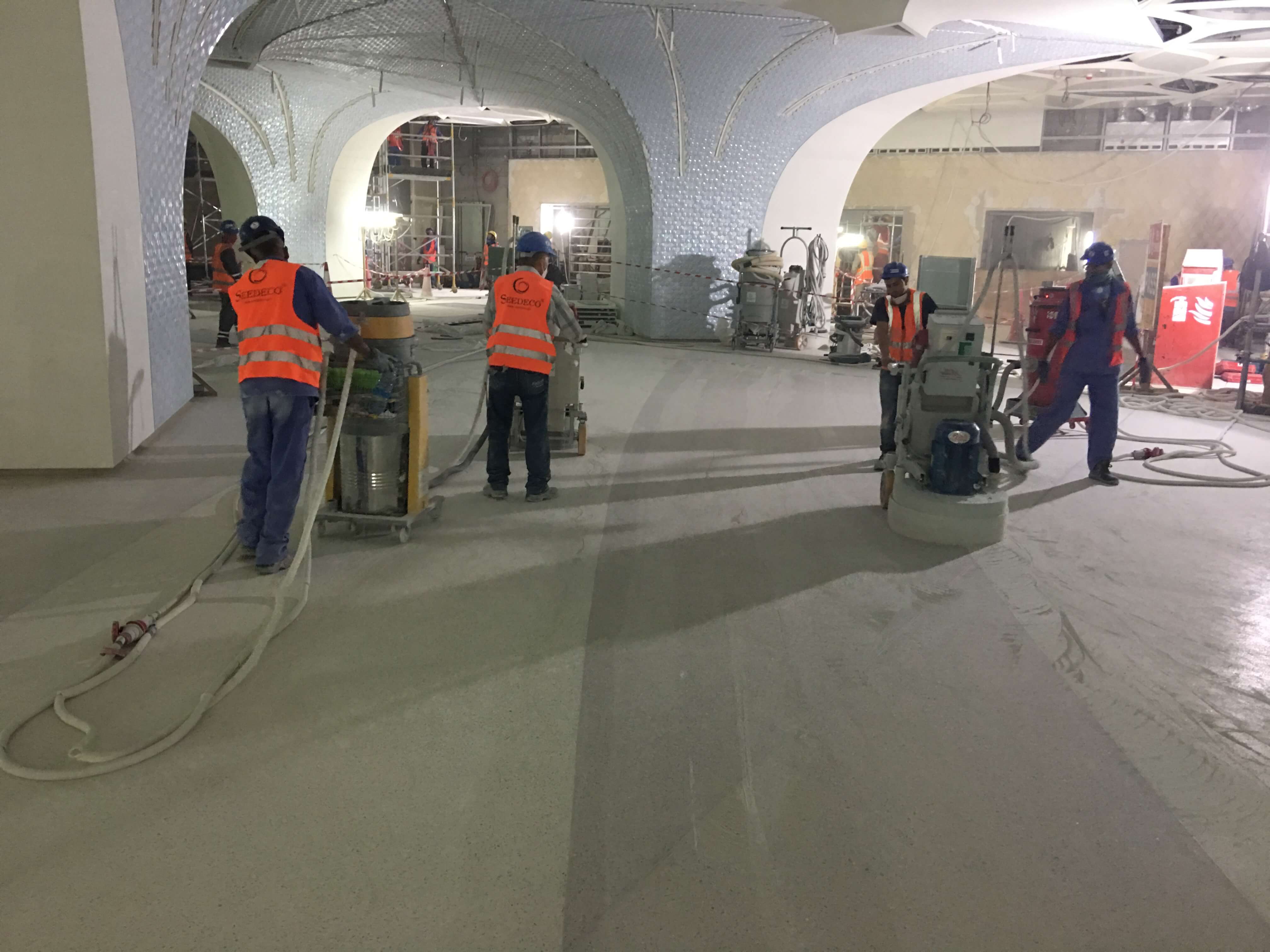 Terrazzo works