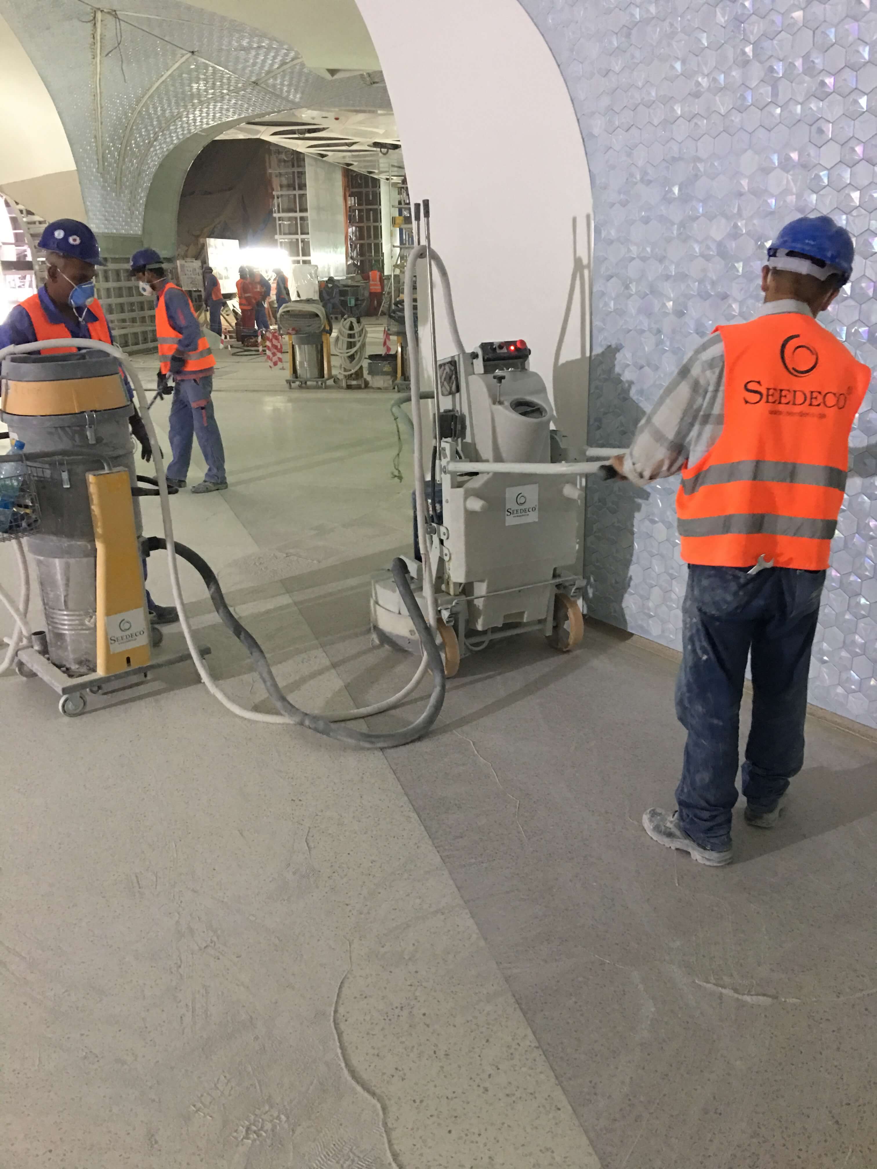 Terrazzo works